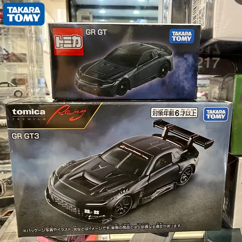 New Takara Tomy Tomica Premium 1:64 Toyota Gr Gt3 Track Racing Alloy Diecast Model Car Hobby Collectors Display Car Gift Toy