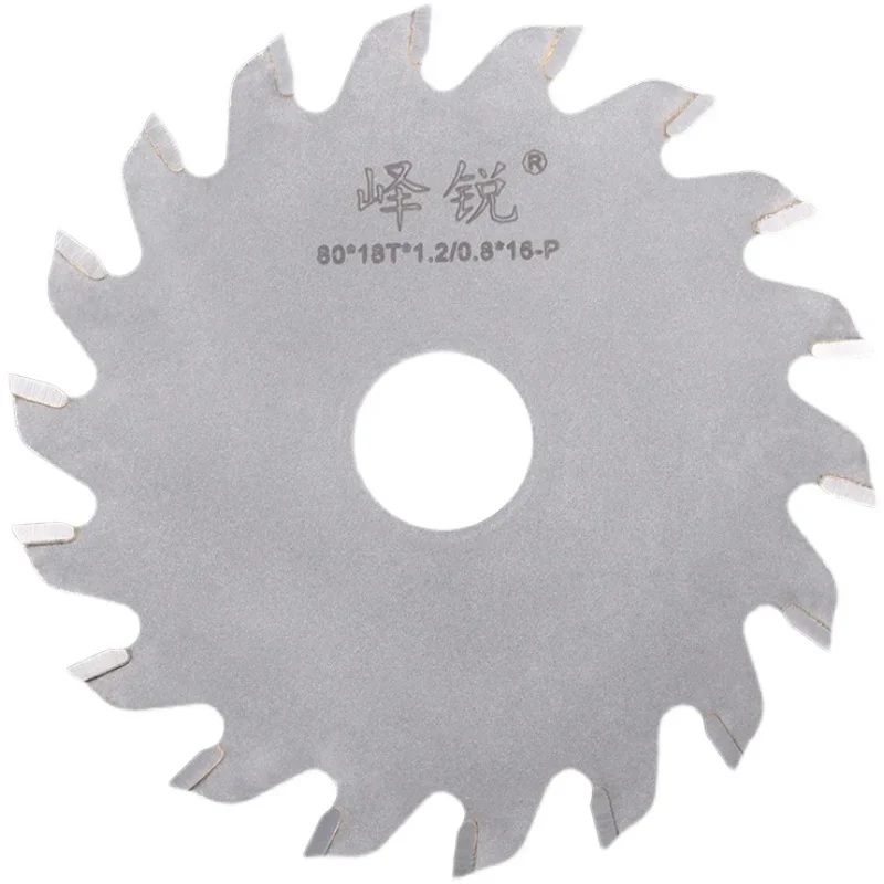 80mm Carbide Saw Blade 3 Inch Woodworking Cutting Piece Saw Blade 16 T-tooth Ultra-thin Saw Blades for Cutting Thick Plates