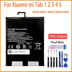 Batterie 100% originale pour tablette Xiaomi Pad 1, 2, 3, 4 Plus, BM60, BM61, BM62, BN60, BN80, Mipad 1, 2, 3, 4, 5, Mipad 3, Mipad 4, Nouveau