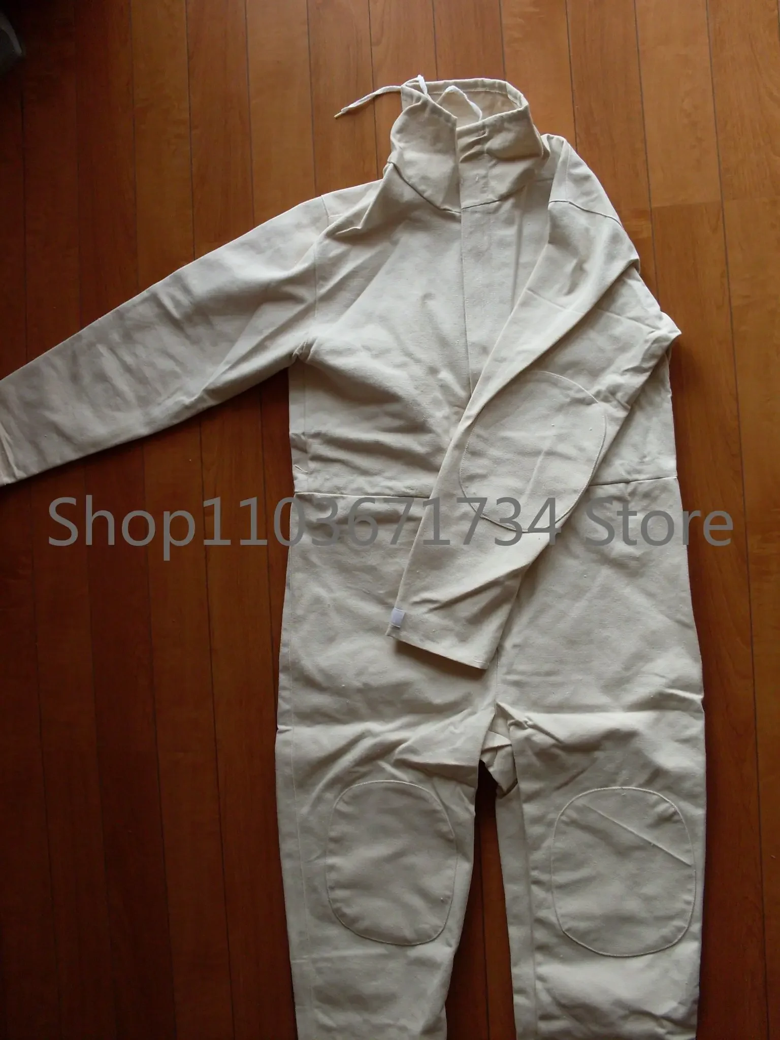 

Canvas Full-Body Suit, Cotton Jumpsuit, One-Piece Sandblasting Suit, Overalls