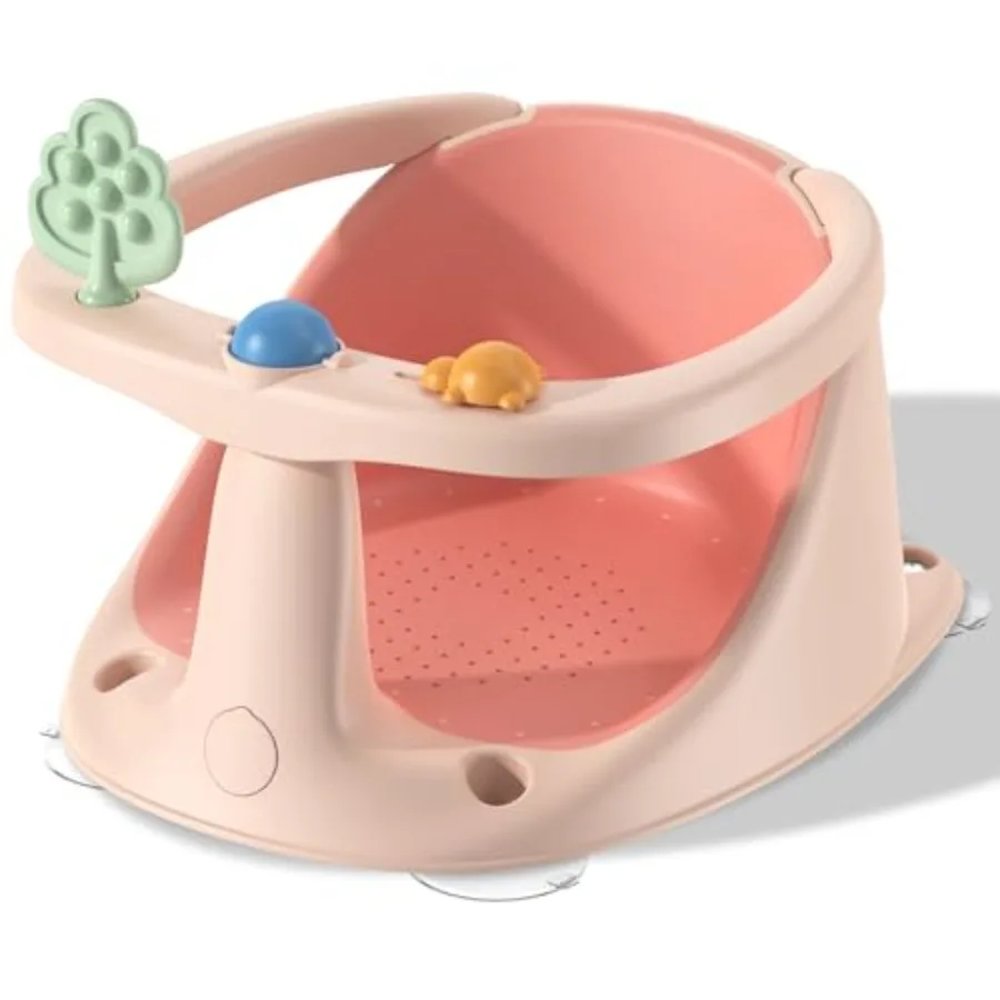 Baby Bath Seat for Babies 6 Months Up Non-Slip Bath Seats for Babies Sitting up Bath Tub Seat with Suction Cups Safe Comfortabl