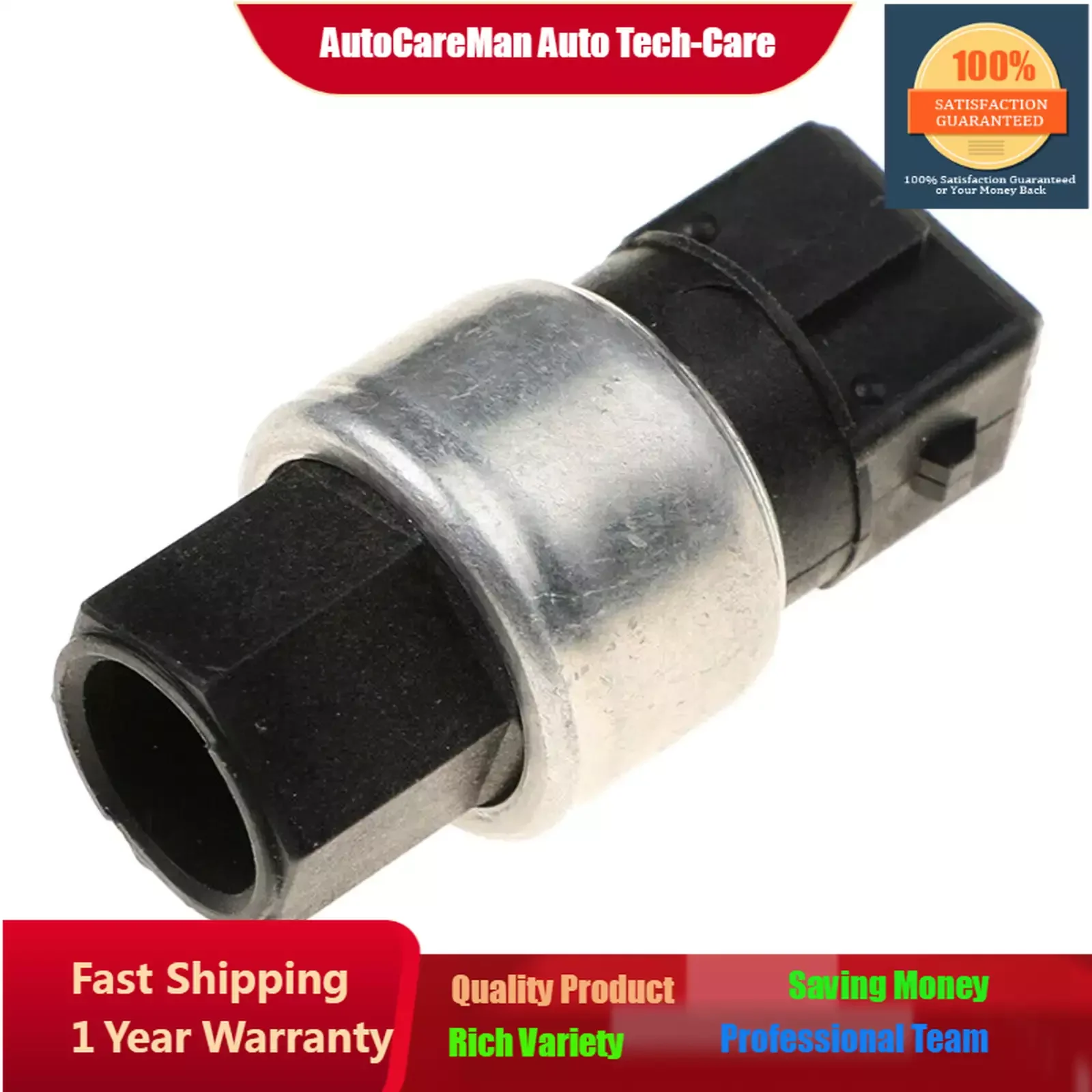 A/C Condenser Compressor Lines-Pressure Sensor Fit for V50 ACC 30780427 31332642 30730516