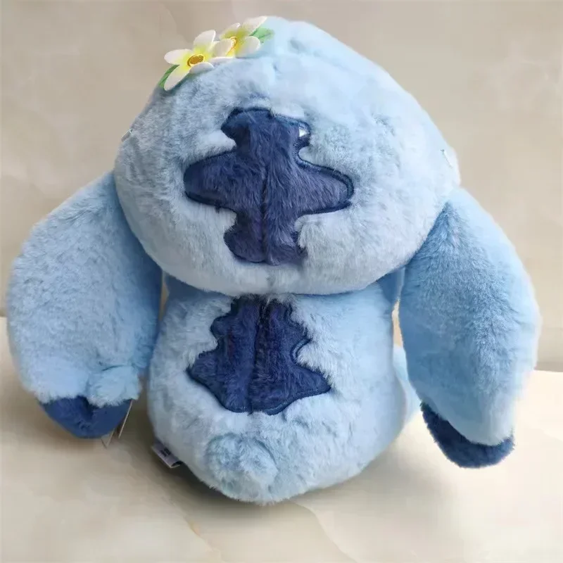 28 cm Disney Lilo & Stitch Cartoon Angel Knuffel Anime Zacht Gevuld Pop Kussen Kinderverjaardag Kerstcadeau