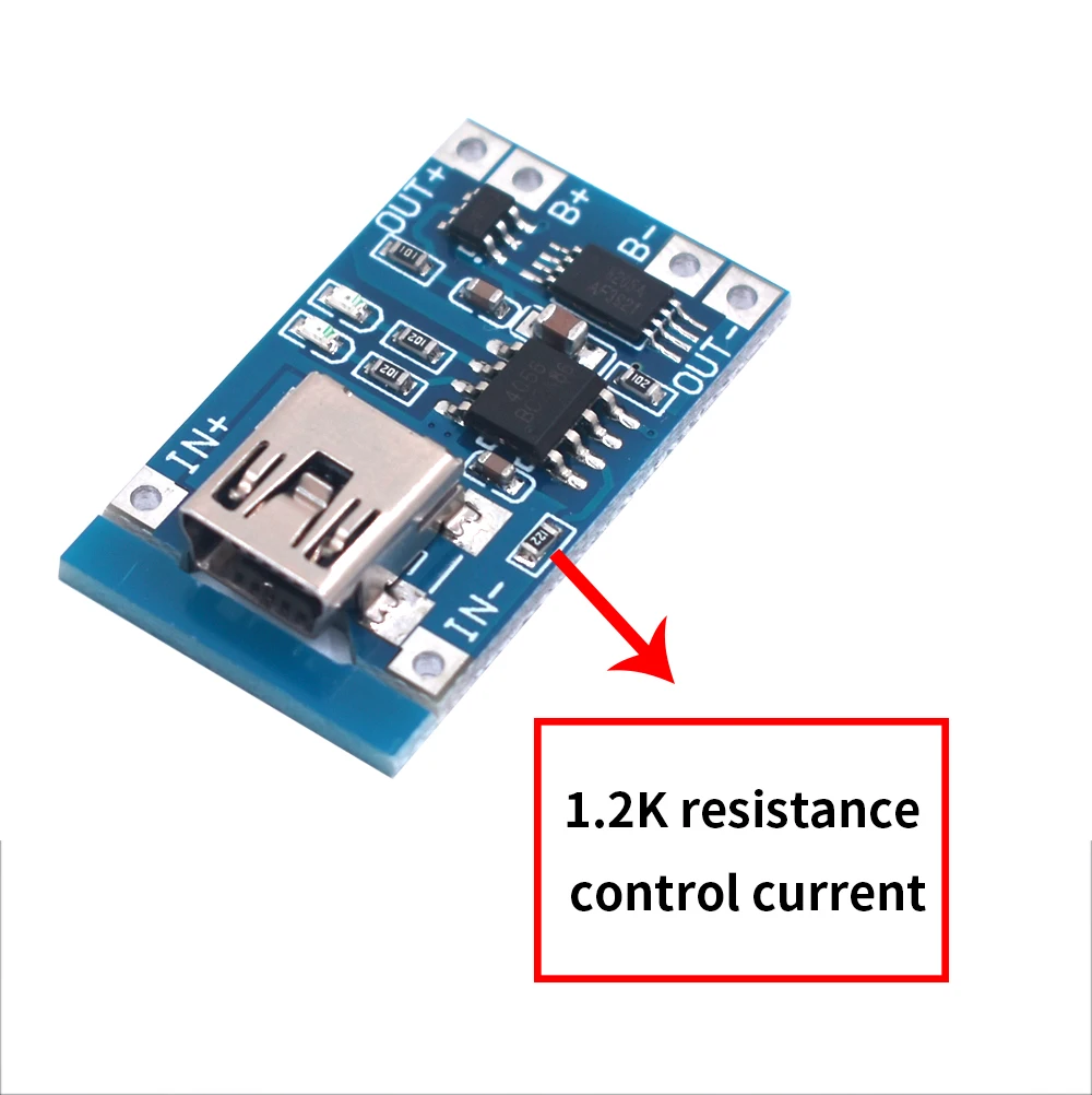 1-10PCS Typ-c Micro Mini 18650 TP4056 Lithium-Batterie Ladegerät Modul 5V 1A Lade Board mit Schutz Dual Funktionen Li-Ion – Detail 6
