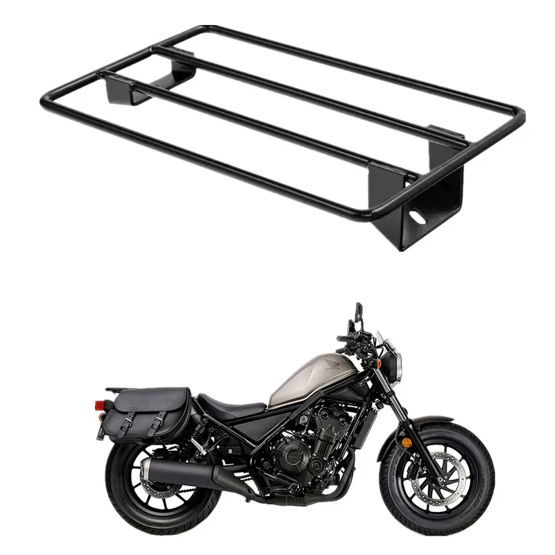 

Motorcycle Rear Carrier Luggage Rack Set For Honda Rebel 250 300 500 2017-2019 2018 Accessories