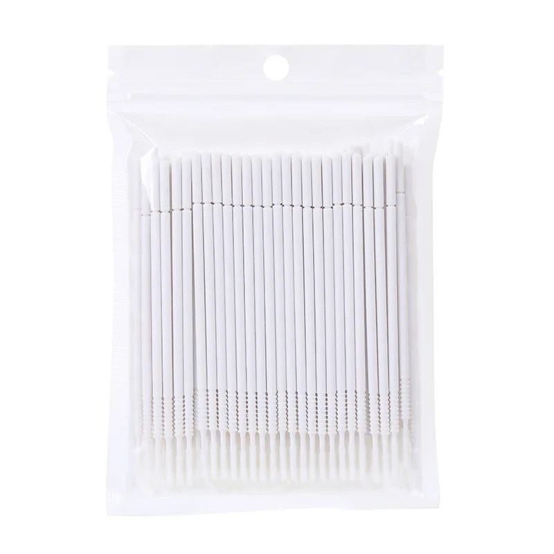 100 stücke Microbrush Wimpern Verlängerung Pinsel Lash Kleber Reinigung Make-Up Pinsel Wimpern Verlängerung Liefert Zubehör Micro Pinsel