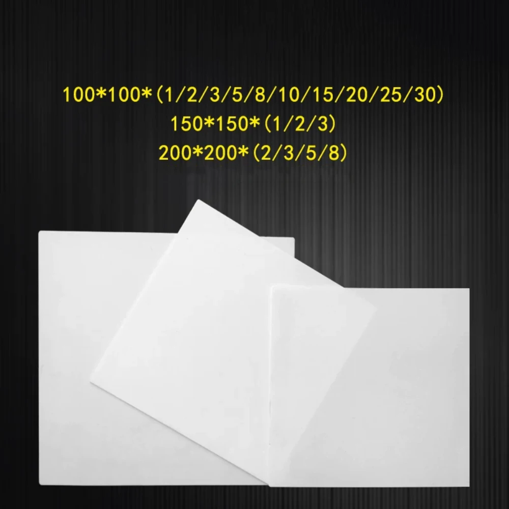 96 Alumina Oxide Ceramic Sheet High Temperature Resistant Ceramic Insulation Sheet Thickness 0.1/0.15/0.125/1mm ﻿