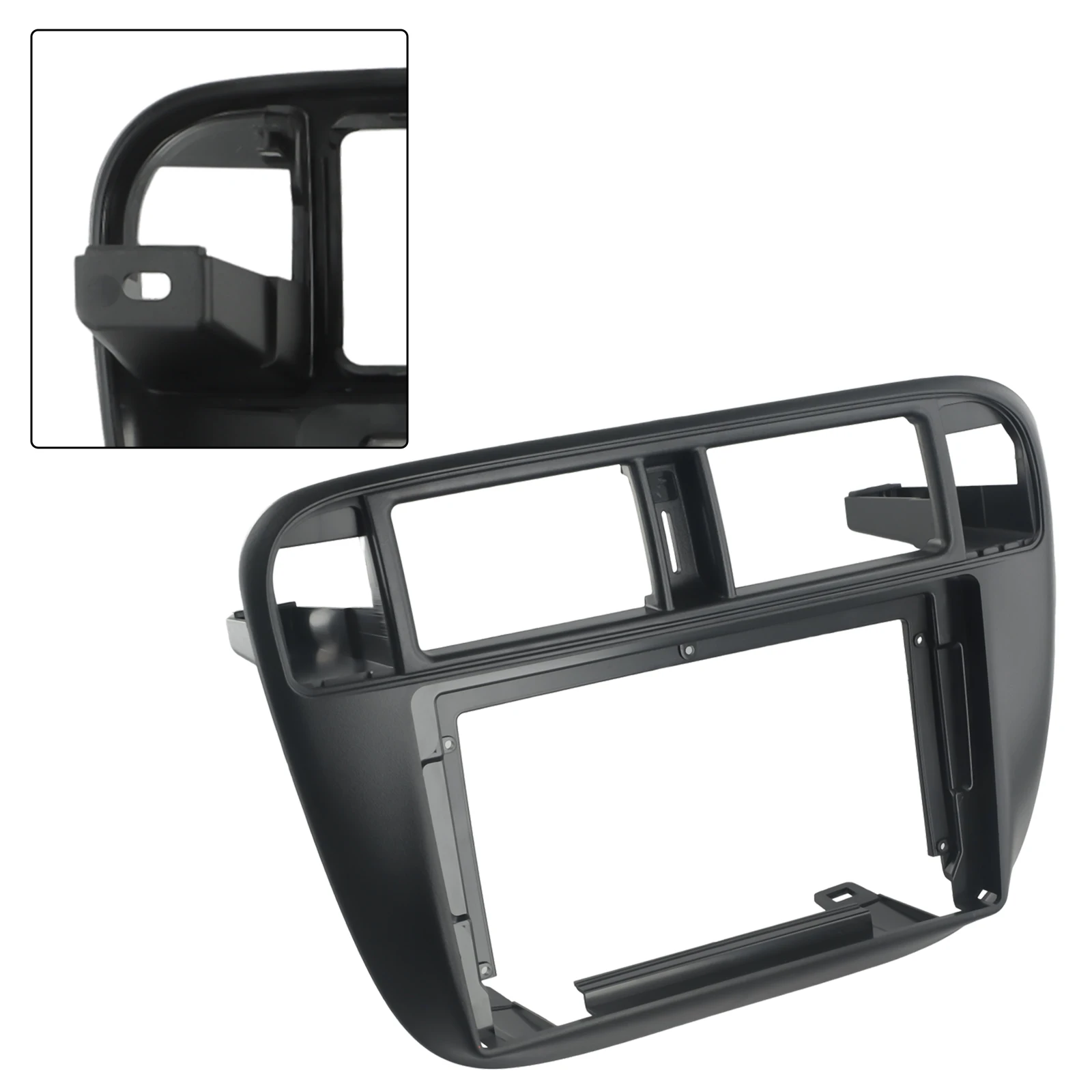 

Custom Fit Matt Black Frame Panel for 9 inch Car Radio Stereo Specifically Designed for Honda For Civic 1996 2001