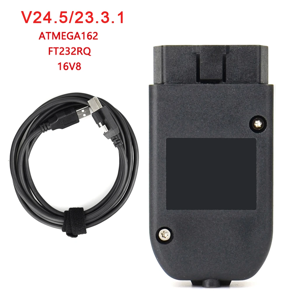 Newest 26.9 26.3 V25.3 HEX V2 OBD2 Diagnostic Cable Multi-Language VAG Scanner Tool for VAG HEX V2 for VW Audi Skoda Car