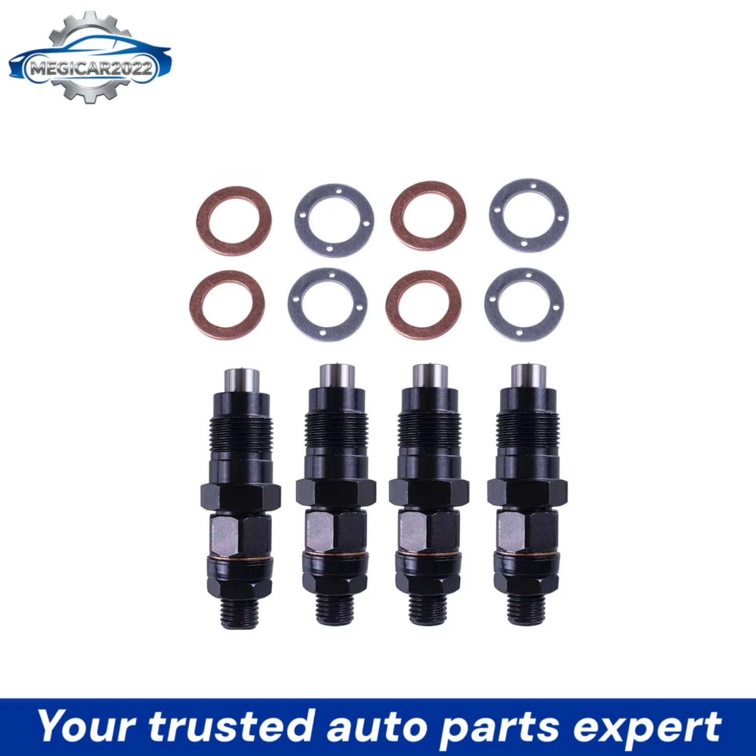 4pcs 093400-7040 New Diesel Fuel Injectors Set For Toyota Hilux Surf Prado 1KZ-TE 3.0 L Auto Spare Fuel Injector Serve Kits