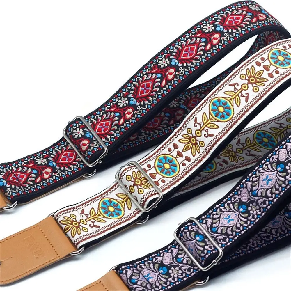 Accessories Widening Adjustable Embroidered Bass Belts Guitar Belts Guitar Strap Guitar Shoulder Belt Electric Guitar Belts