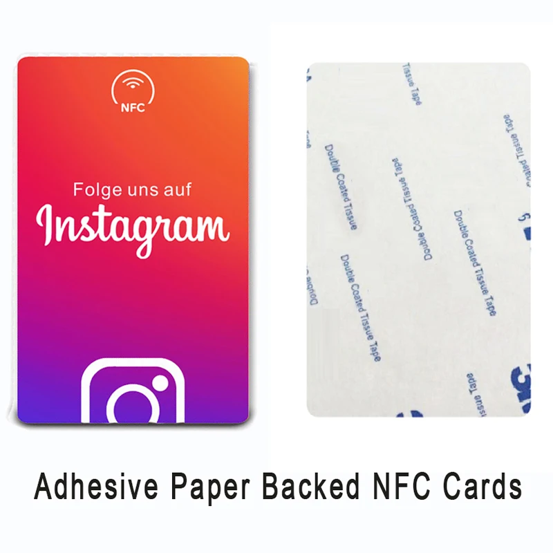 WhatsApp Instagram NFC Tap-Bewertungskarten Google Kundenbewertungskarte Steigern Sie Ihre 5-Sterne-Bewertungen Bewertungen für Ihr Unternehmen