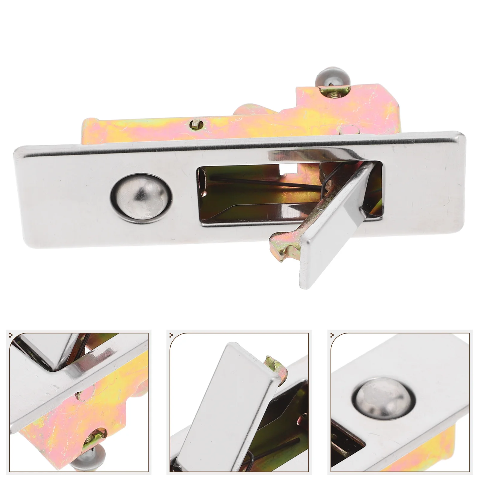 

1Set Sleek Button Lock for Electrical Cabinets File Cabinets Distribution Boxes Easy Operation Secure Durable Modern Furniture