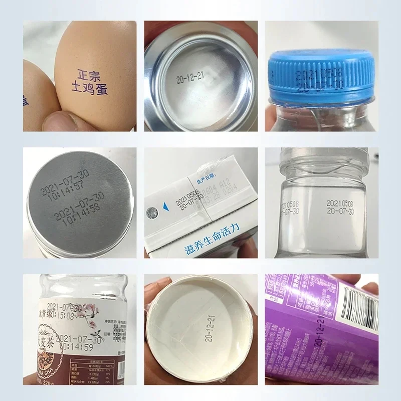 high quality Hot Sale Date Coding hine Bottle Cap Packaging New BritishMini Portle Handheld Lel Printer Non-Fading QR Code