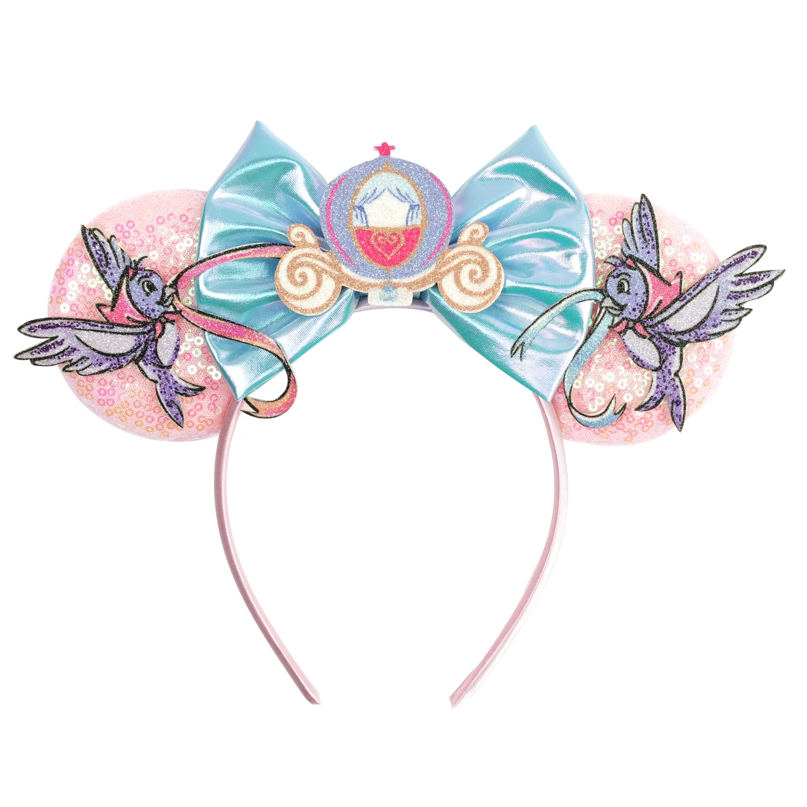 HEROCROSS Mickey Mouse Ears Headband 2026 Cinderella Princes