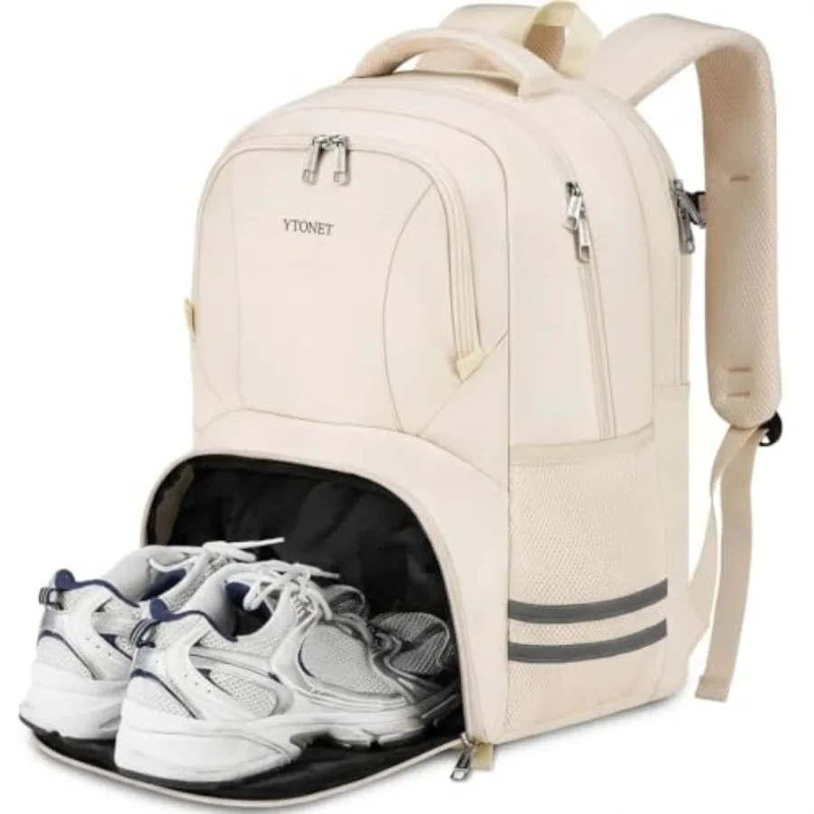 Gym Backpack For Women Men Travel Backpack With Shoe Compartment Sport Water Resistant Carry on Bag Fit Laptop Camping Workout