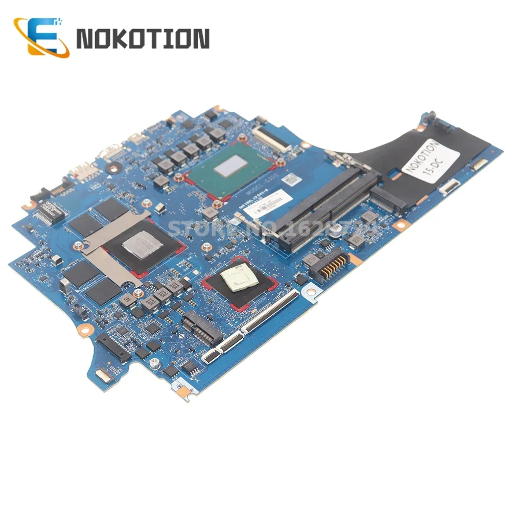 NOKOTION L51791-001 L51790-501 L51790-601 DAG3DDMB8C0 For HP 15-DC Laptop Motherboard With I5/I7 CPU GTX1650 4GB