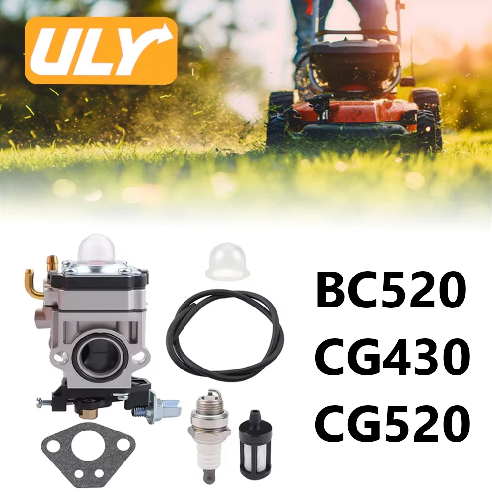 WYK-74 Carburetor for BC52 BC520 CG430 CG520 Brush Cutter Tiller Replacement Carburettor Engine Spare Parts