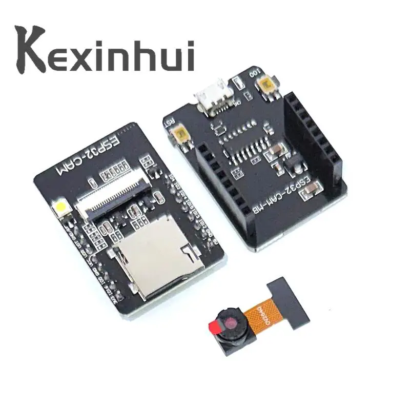 ESP32-CAM-MB ESP-32S WiFi Module Serial to WiFi Development Board 5V Bluetooth With OV2640 Camera Support Photo/Video Antenna