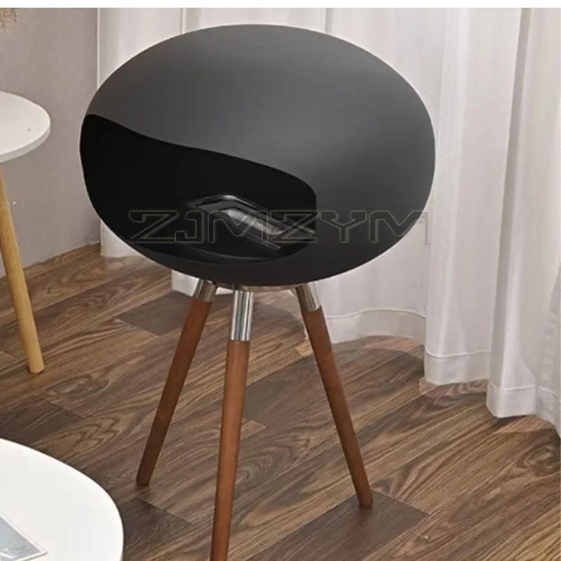 Freestanding Fireplace Real Fire Heater Indoor Outdoor Decorative Bio Alcohol Fireplace Easy to Move and Place Freely view 5