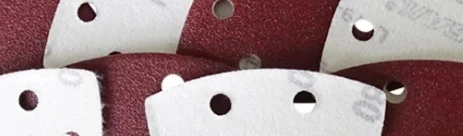 

90x90mm 6 Hole Hook Triangle Sanding Pads 40 Grit~400 Grit Abrasive Sanding Disc for Wood Sanding Triangle Sandpaper