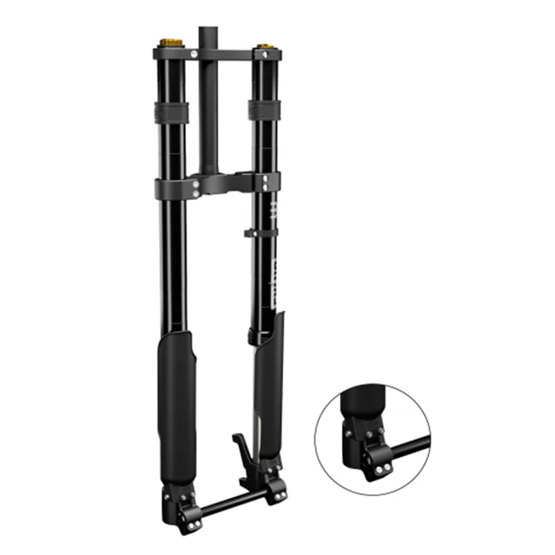 Wholesale Mountain Bike Front Fork Aluminum Alloy MTB Suspension Bicycle Front Fork