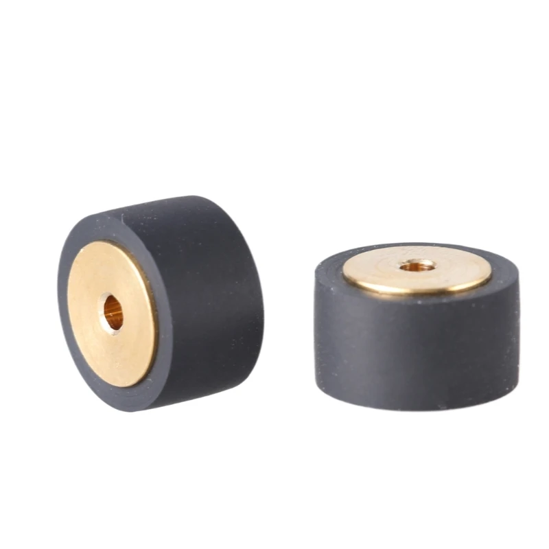 مشغل الشريط حزام بكرة عجلة المطاط قرصة الأسطوانة 11.8x7x6.5/11.8x8x6.5 للمسجلات يضمن صوت مستقر والمتانة