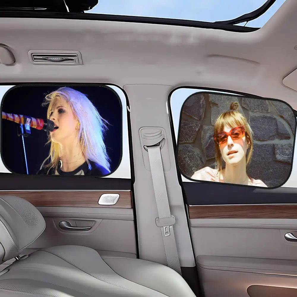 

Singer P-ParamoreS Car Sunshade Summer Car Window Cover Film Sunshade Sunscreen Baby Side Window Sunshade Curtain Sunblock