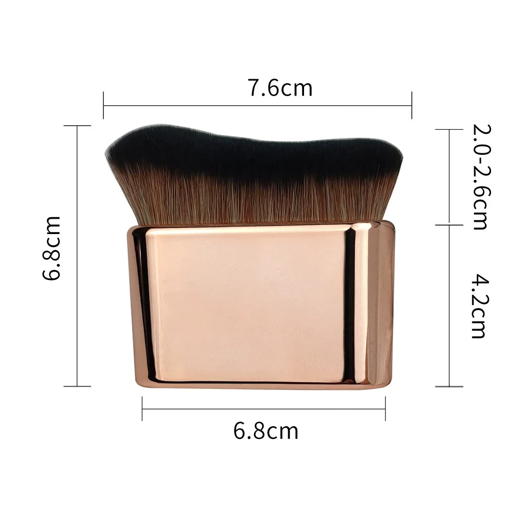 F1 F2 F3 F4 Large Self Tanning Foundation BB Cream Brush, Tanning Applicator, Blending Brush for Self Tanner, Body Makeup Brush