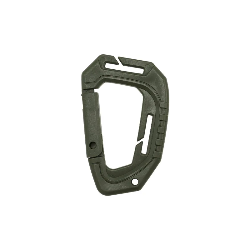 Outdoor Hiking Buckle Tactical Large D-buckle Medium-sized Nylon Buckle Hiking Bag External Plastic Steel Quick Hanging Key