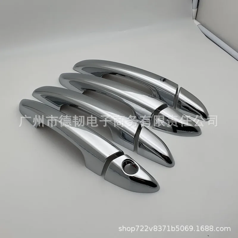 For 2015-2018 Hyundai Sonata 9th Generation Door Handle Chrome Plating Protective Cover Decorative Trim Car Accessories