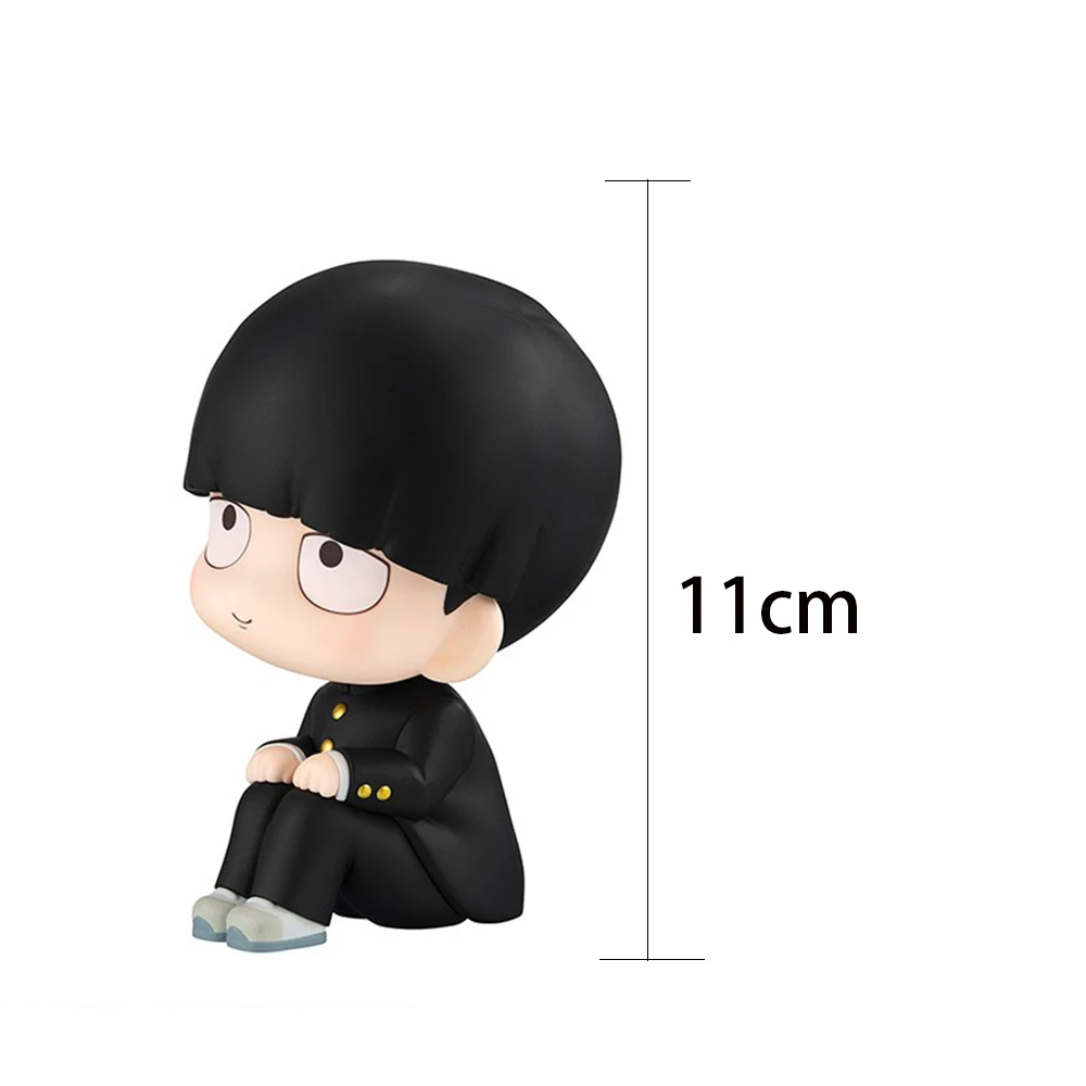 อะนิเมะรูป Kageyama Shigeo ตัวเลข Mob mini action ตัวเลข Reigen Arataka รูปตุ๊กตา PVC ของเล่นผู้ใหญ่เครื่องประดับของขวัญ 11 ซม.