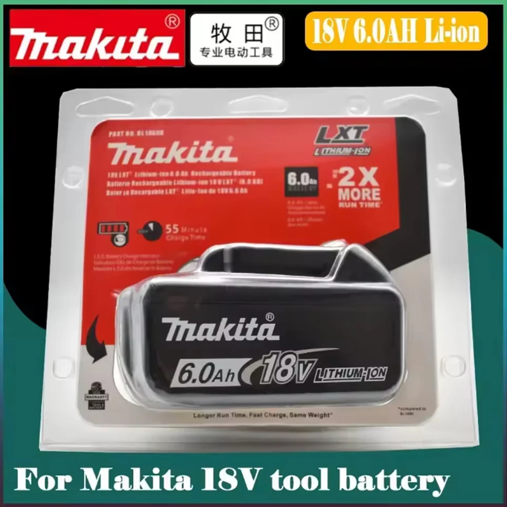 

makita 18v battery Power Tool Rechargeable Lithium-ion Battery 6.0Ah 18V BL1860B BL1860 BL1850 BL1830 BL1815