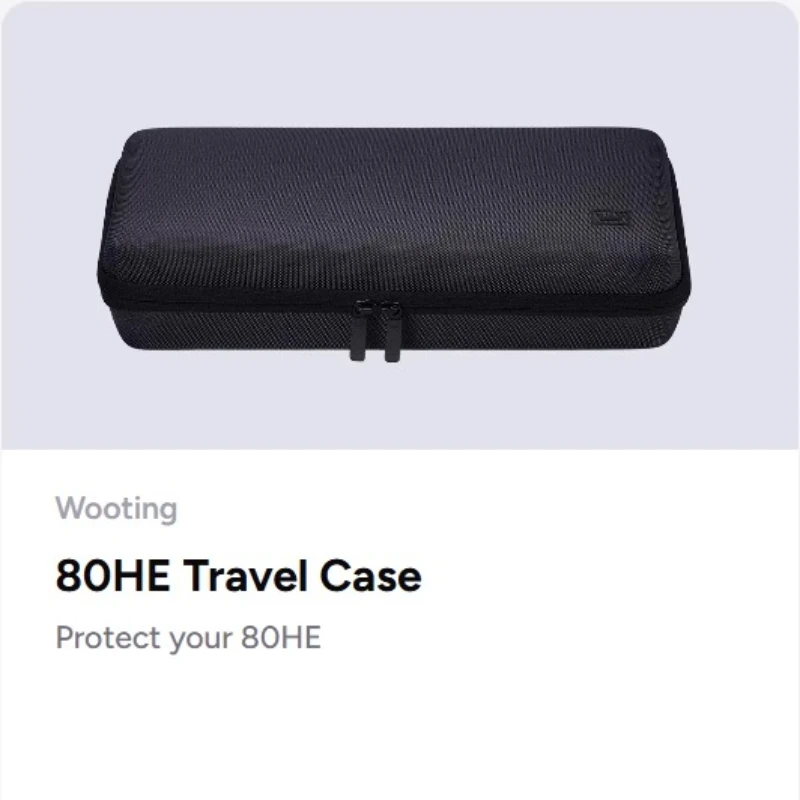 Wooting 80HE Zinc Alloy Metal Original Color 80% Mechanical Keyboard Shell Keyboard Modification Comes with Keyboard Pack