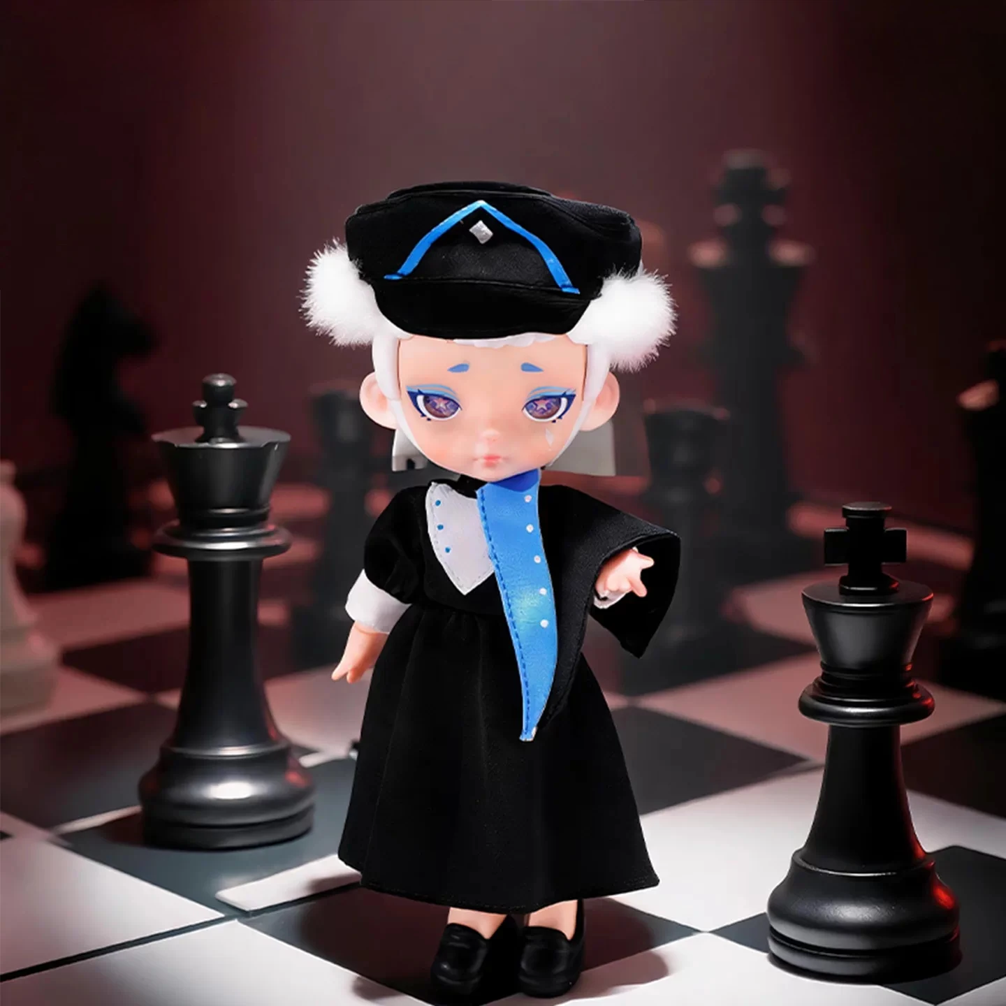 Laura Chess Series Blind Box Toys Movable Joint Doll Elegant Action Anime Figure Collectible Model Desktop Decoration Model Gift view 4
