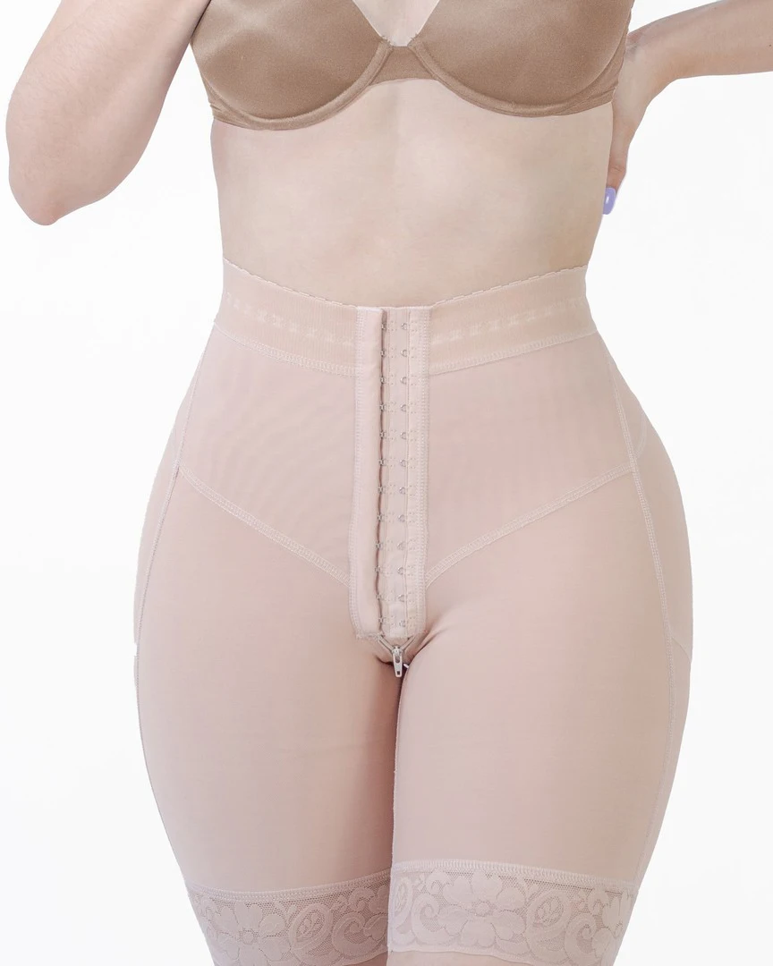 

Faja Colombianas Compression Shapewear Slimming Sheath Full Body Double Post Surgery Lace Butt Lifter Control Belly Sexy Panties