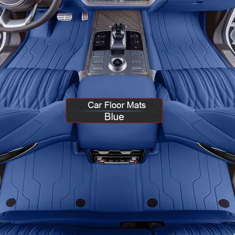 

Custom Nappa Leather Anti-Slip Car Foot Protect Mat Luxury Waterproof Floor Pad Interior Accessory For GWM TANK 500 2023-Present