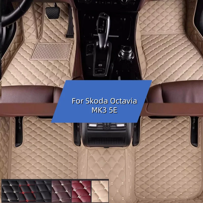

Car Floor Mats For Skoda Octavia MK3 5E 2023 2022 2021 2020 2019 2018 2017 2016 2015 2014 2013 Part Auto Accessories Carpets