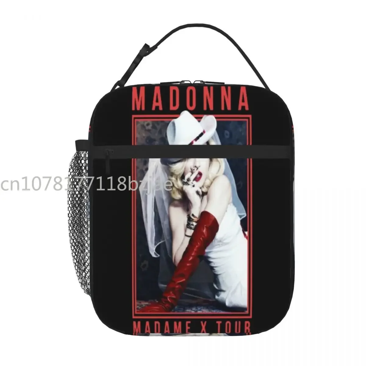 Madonna Madame X Tour 2020 Concert Album Lunch Tote Lunch Box Lunchbox Bag Thermal Lunch Box lunch box bag