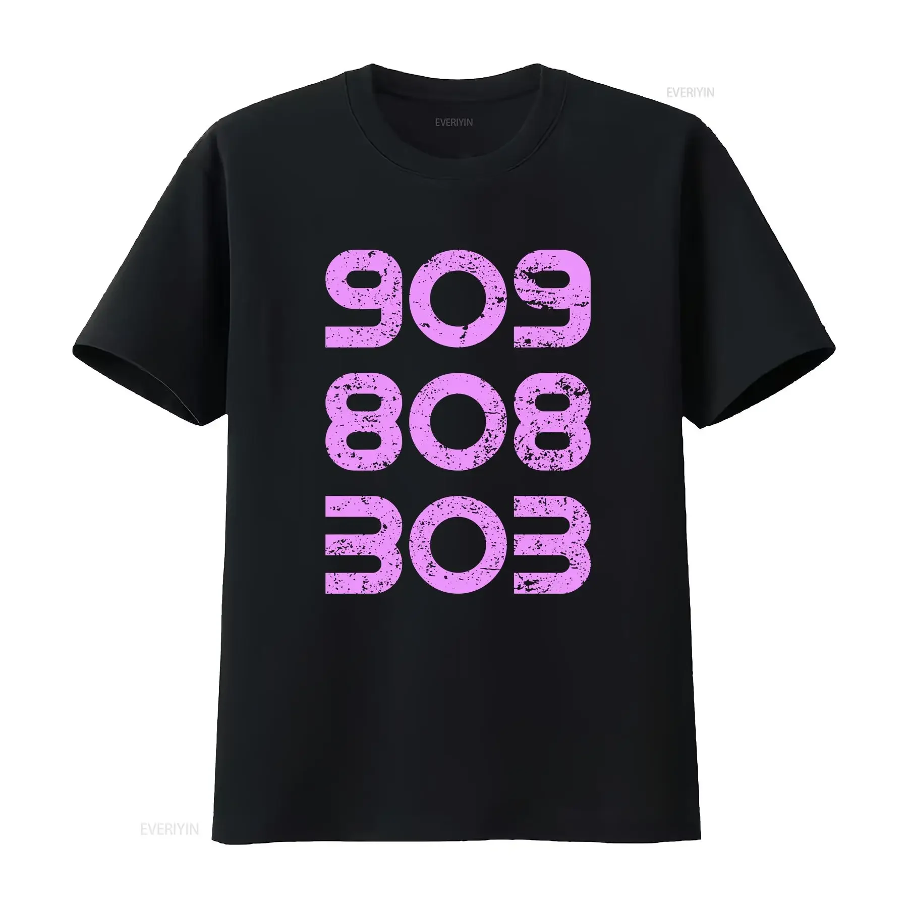 Techno 909 808 303 Slogan T shirt Drum House Tech Underground DJ Top Producer vintage Washed designer clothes Stretched Soft