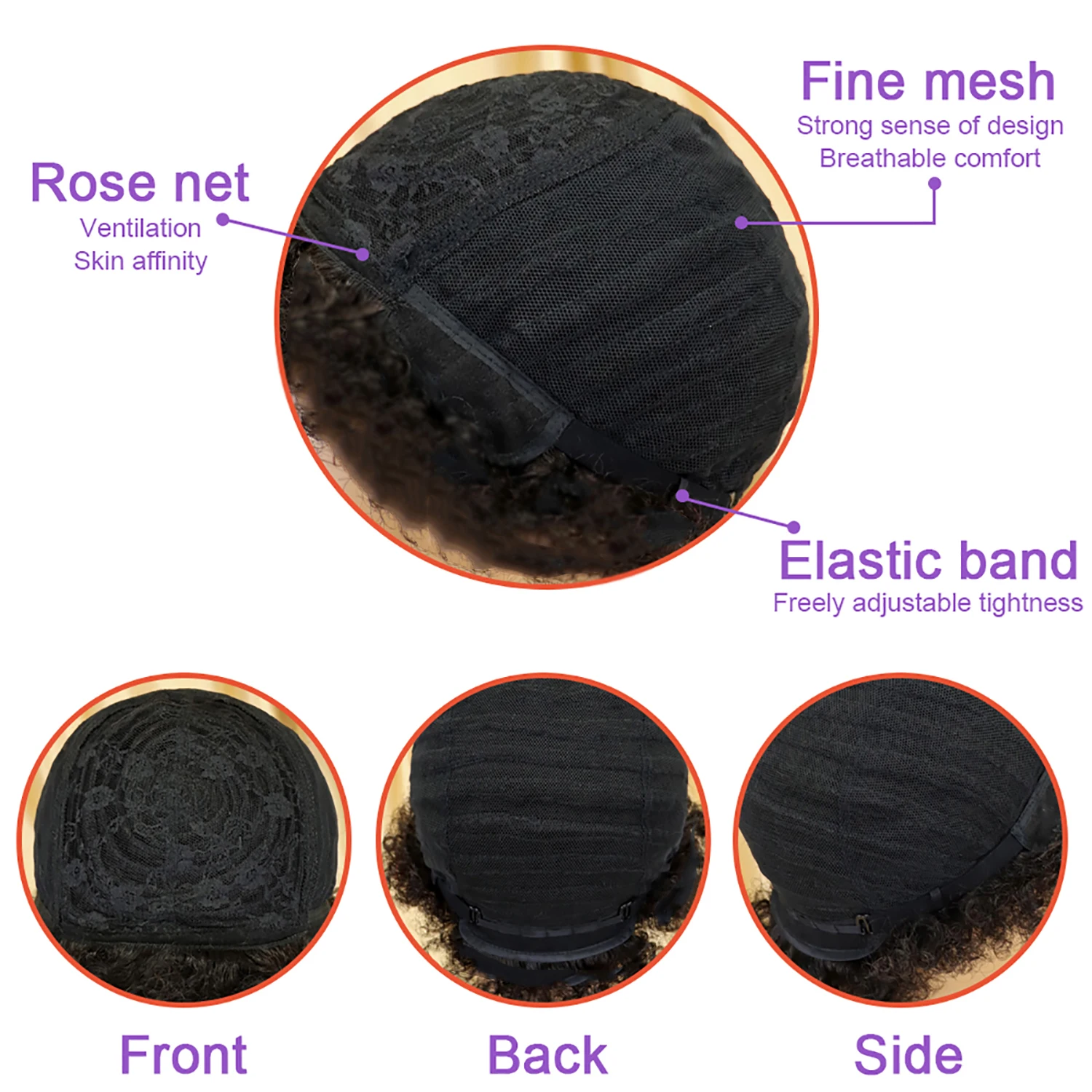 Short Human Hair Wigs, Pixie Cut Straight for Black Women