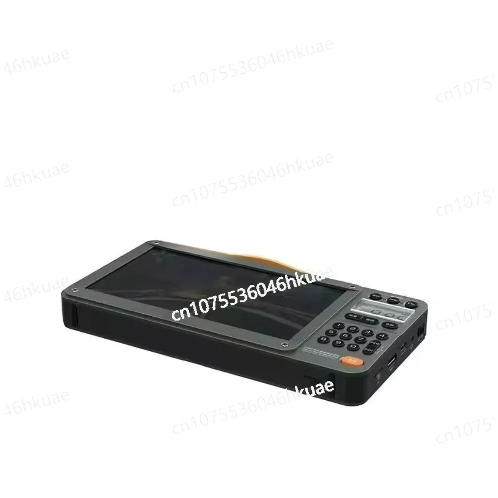 

Built-in Rechargeable Battery, with Tuner and FM Radio Functions. High-quality 7-inch Portable Digital TV,