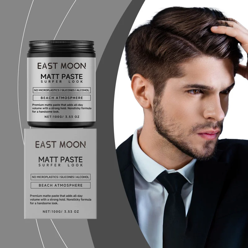 

Matte Finish Hair Styling Cream - Lightweight Flexible Hold for Natural Volume, Non-Greasy Formula for Men & Women