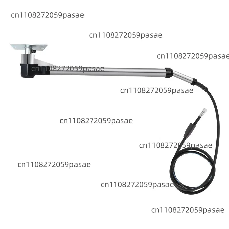 360° Rotating Car Wash Swing Arm Stainless Steel 5m Long with High Pressure Water Gun for Auto Cleaning Shop Garage