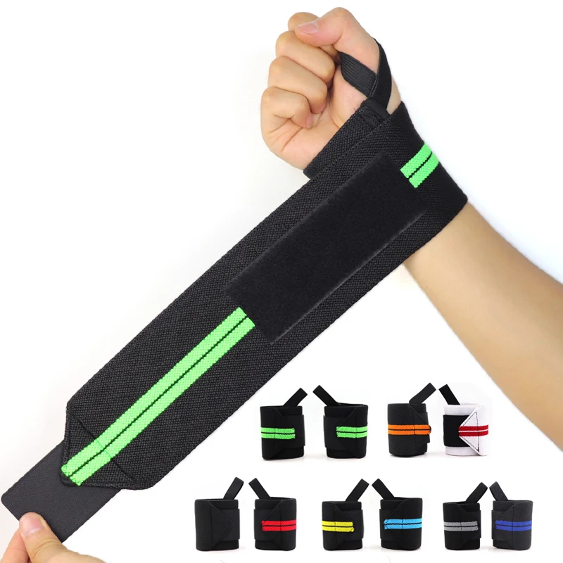 Muñequeras profesionales para levantamiento de pesas, soporte resistente para gimnasio, fitness y entrenamiento de fuerza, protector de pulsera premium