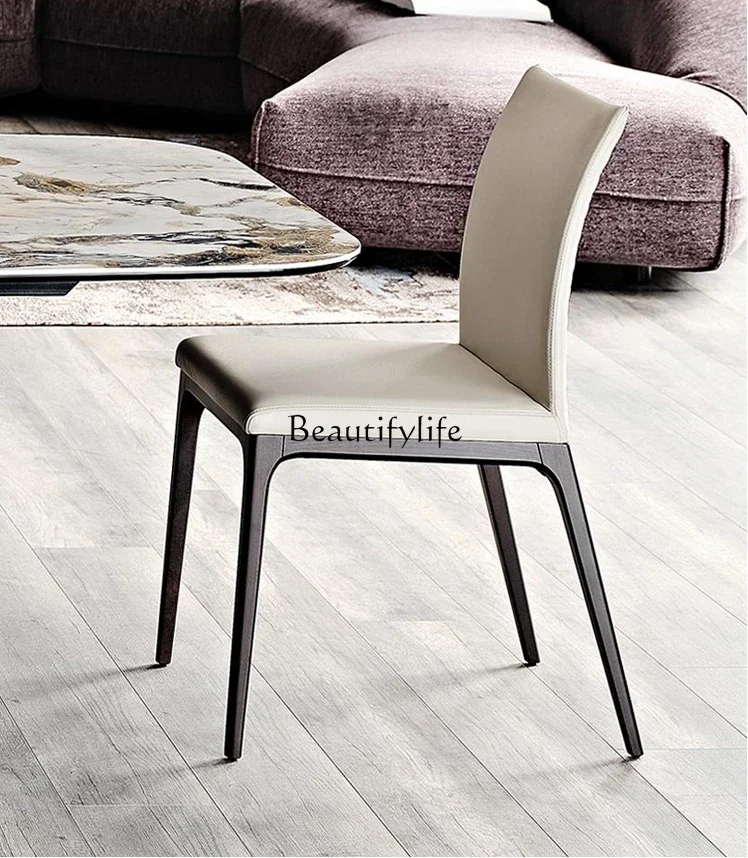 

pg45Italian Minimalist Leather Light Luxury and Simplicity High-Grade Backrest Cosmetic Chair Designer Creative Furniture
