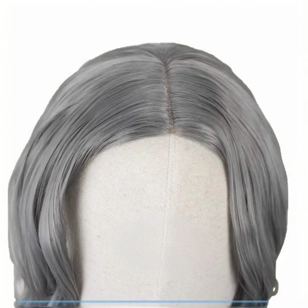 Парик для косплея Karl Heisenberg Resident Evil 8, костюм игрового персонажа, волосы 171 цветов, синтетический парик в стиле аниме на заказ