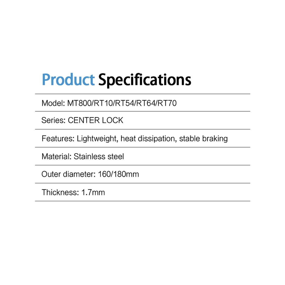 Shimano SLX RT70 Deore XT MT800 CENTER LOCK Bremsscheibe ICE TECHNOLOGIES 160 180mm Rennrad-Bremsscheiben für 105 R7000 R8000 – Detail 3