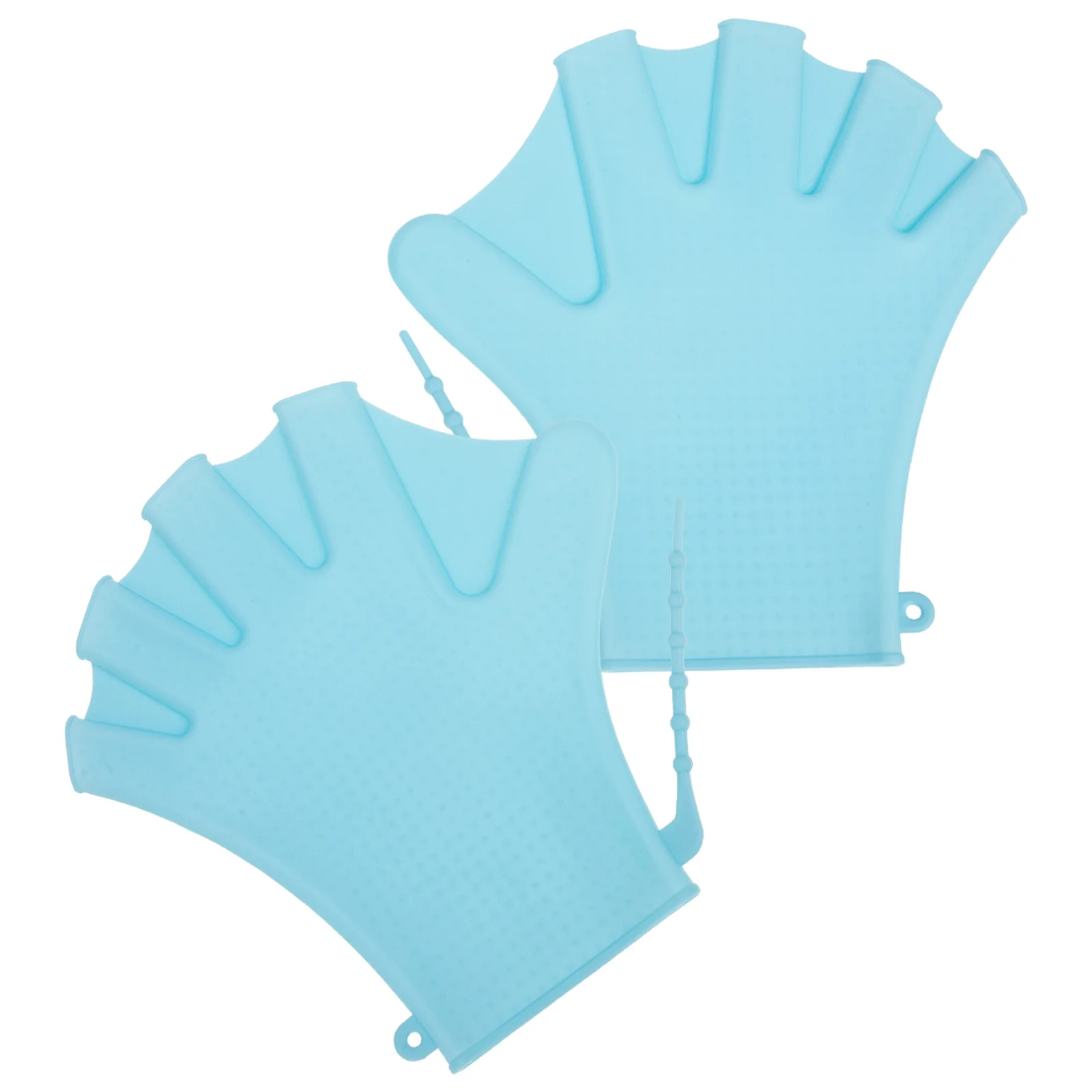 

Silicone Webbing Swim Paddles Pool Gloves for Lap Skimmer Diving Auxiliary Water Fitness Adjustable Surfwear