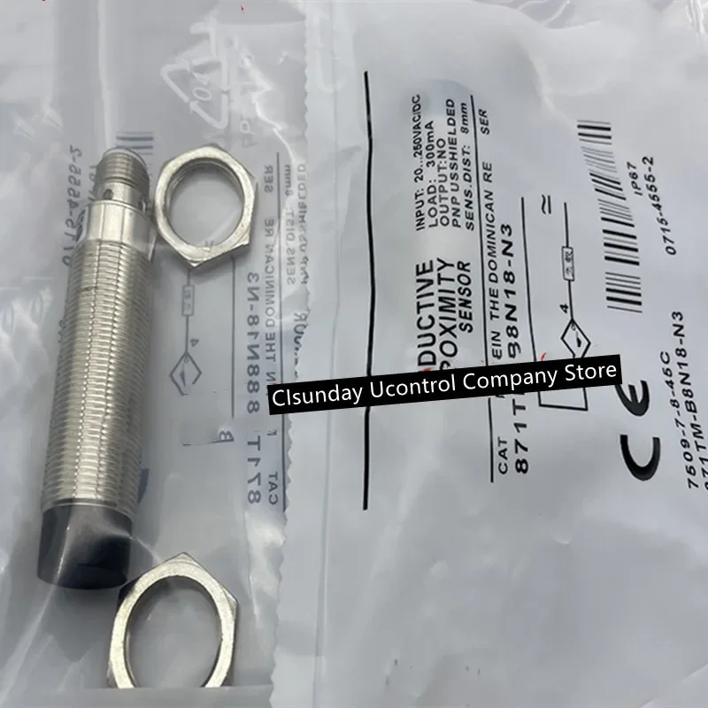 

Новый бесконтактный переключатель 871TM-DH5NP18-D4 871TM-DH5NN18-D4